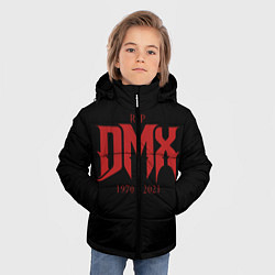 Куртка зимняя для мальчика DMX RIP 1970-2021, цвет: 3D-черный — фото 2