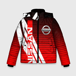Куртка зимняя для мальчика NISSAN НИССАН СПОРТ, цвет: 3D-красный