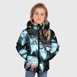Куртка зимняя для мальчика Solo leveling, цвет: 3D-черный — фото 2