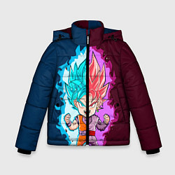 Зимняя куртка для мальчика Vegeta power