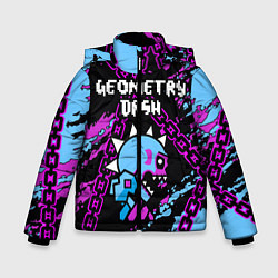 Зимняя куртка для мальчика Geometry Dash