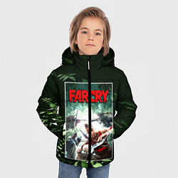 Куртка зимняя для мальчика Farcry 3, цвет: 3D-черный — фото 2