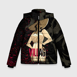 Куртка зимняя для мальчика Resident Evil Village Blood, цвет: 3D-черный