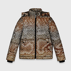 Зимняя куртка для мальчика Snake skin