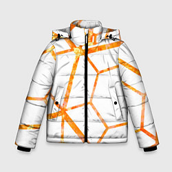 Куртка зимняя для мальчика Hexagon, цвет: 3D-черный