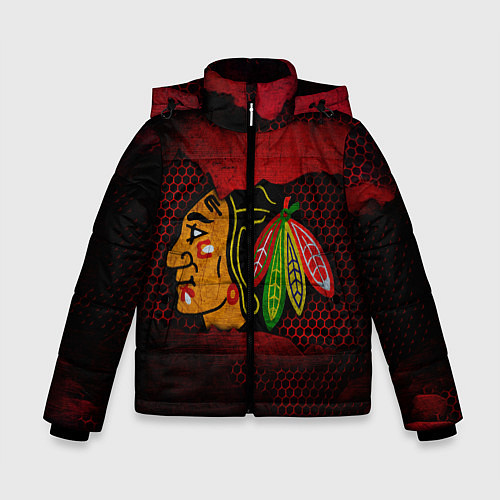 Зимняя куртка для мальчика CHICAGO NHL / 3D-Красный – фото 1