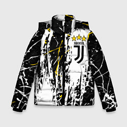 Куртка зимняя для мальчика JUVENTUS ЮВЕНТУС ГРАНЖ, цвет: 3D-черный