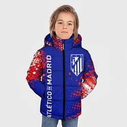 Куртка зимняя для мальчика ATLETICO DE MADRID АТЛЕТИКО, цвет: 3D-светло-серый — фото 2