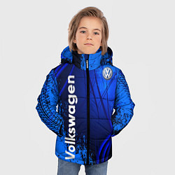 Куртка зимняя для мальчика Volkswagen, цвет: 3D-черный — фото 2