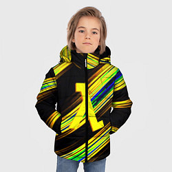 Куртка зимняя для мальчика Half-Life Gordon, цвет: 3D-черный — фото 2