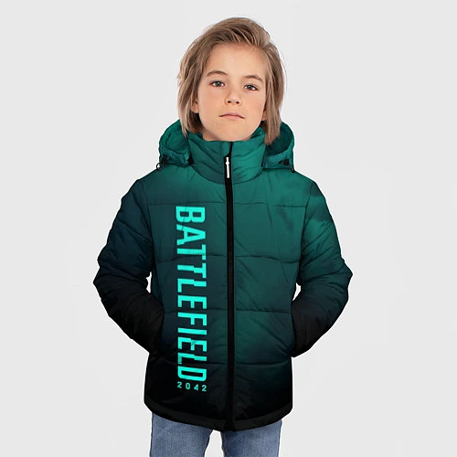 Зимняя куртка для мальчика BattleField 6 / 3D-Светло-серый – фото 3