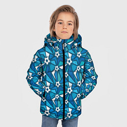 Куртка зимняя для мальчика Футбол, цвет: 3D-черный — фото 2