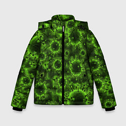 Куртка зимняя для мальчика COVID 3D, цвет: 3D-черный