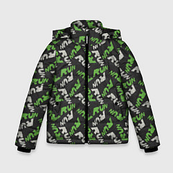 Куртка зимняя для мальчика RUN, цвет: 3D-светло-серый