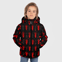Куртка зимняя для мальчика DEAD SPACE МЁРТВЫЙ КОСМОС, цвет: 3D-черный — фото 2