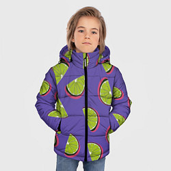 Куртка зимняя для мальчика Лаймы, цвет: 3D-черный — фото 2