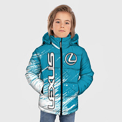 Куртка зимняя для мальчика Лексус Lexus, цвет: 3D-черный — фото 2