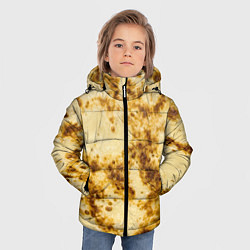 Куртка зимняя для мальчика Жареный блин, цвет: 3D-светло-серый — фото 2