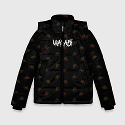 Куртка зимняя для мальчика Wasabi Gothic, цвет: 3D-черный