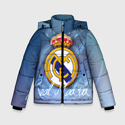 Куртка зимняя для мальчика FC РЕАЛ МАДРИД, цвет: 3D-светло-серый