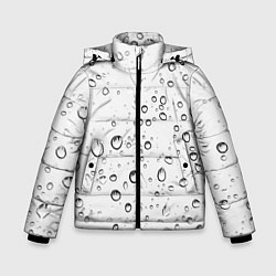 Куртка зимняя для мальчика Утренний дождь, цвет: 3D-светло-серый