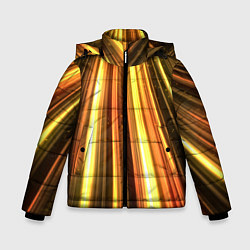 Куртка зимняя для мальчика Vzlet, цвет: 3D-черный
