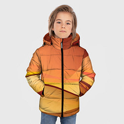 Куртка зимняя для мальчика Пустыня Арракис Дюна, цвет: 3D-черный — фото 2