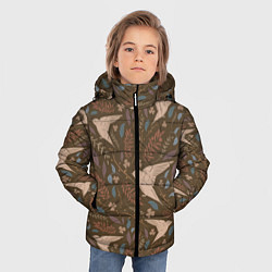 Куртка зимняя для мальчика Литой стриж, цвет: 3D-светло-серый — фото 2