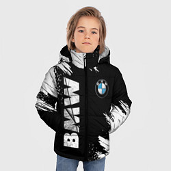 Куртка зимняя для мальчика BMW GRUNGE БМВ ГРАНЖ, цвет: 3D-черный — фото 2