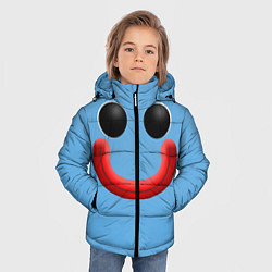 Куртка зимняя для мальчика Huggy Waggy smile, цвет: 3D-черный — фото 2