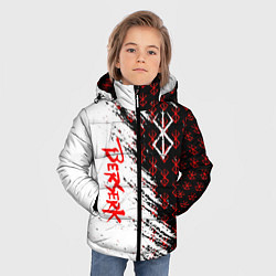 Куртка зимняя для мальчика Berserk Anime, цвет: 3D-красный — фото 2