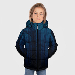 Куртка зимняя для мальчика Gloomy forest, цвет: 3D-черный — фото 2