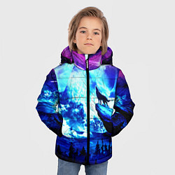 Куртка зимняя для мальчика МОЛЧАНИЕ ЛУНЫ, цвет: 3D-красный — фото 2