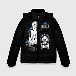 Куртка зимняя для мальчика Дункер Dunker, цвет: 3D-черный