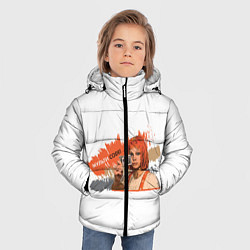 Куртка зимняя для мальчика Lockdown - Лилу Даллас, цвет: 3D-красный — фото 2