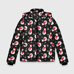 Куртка зимняя для мальчика Snowmen, цвет: 3D-красный