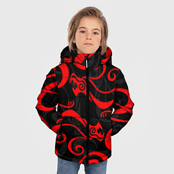 Куртка зимняя для мальчика ДРАКОН ДРАКЕНА ТОКИЙСИКИЕ МСТИТЕЛИ, цвет: 3D-черный — фото 2