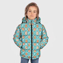 Куртка зимняя для мальчика Christmas Mood, цвет: 3D-светло-серый — фото 2
