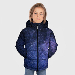 Куртка зимняя для мальчика Night sky, цвет: 3D-светло-серый — фото 2