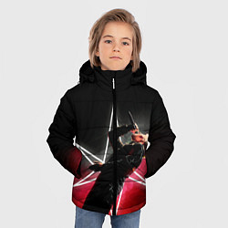 Куртка зимняя для мальчика Oliver on live, цвет: 3D-черный — фото 2