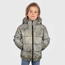 Куртка зимняя для мальчика Коллекция Journey Серый песок 126-1 2, цвет: 3D-светло-серый — фото 2