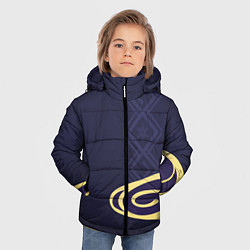 Куртка зимняя для мальчика КОСТЮМ КАМИСАТО АЯКИ, цвет: 3D-красный — фото 2