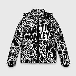 Зимняя куртка для мальчика Arctic monkeys Pattern