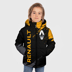 Куртка зимняя для мальчика RENAULT БРЫЗГИ КРАСОК РЕНО, цвет: 3D-светло-серый — фото 2