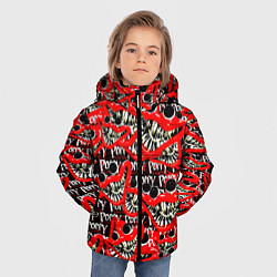 Куртка зимняя для мальчика POPPY PLAYTIME GAME ИГРА ПОППИ ПЛЕЙТАЙМ, цвет: 3D-черный — фото 2