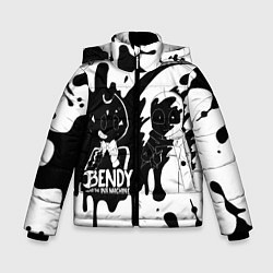 Куртка зимняя для мальчика BLACK AND WHITE BENDY, цвет: 3D-светло-серый