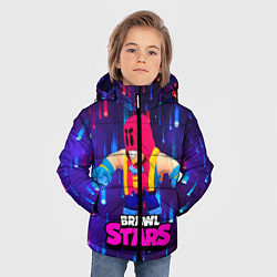 Куртка зимняя для мальчика GROM BRAWL STARS ГРОМ БРАВЛ СТАРС, цвет: 3D-светло-серый — фото 2