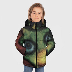 Куртка зимняя для мальчика Universal Hell by Apkx, цвет: 3D-красный — фото 2