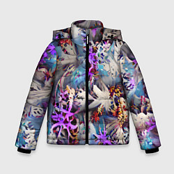 Куртка зимняя для мальчика Начало зимы, цвет: 3D-светло-серый