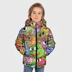 Куртка зимняя для мальчика Pepe BOMBING, цвет: 3D-черный — фото 2
